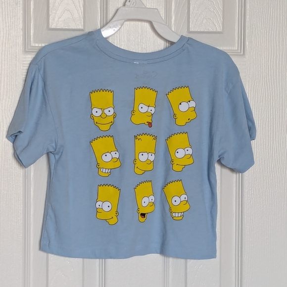 NWOT Unisex Kids (Size Small) Bart Simpson "Troublemaker" T-Shirt with Graphics - Picture 3 of 9